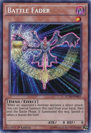 Battle Fader - LC5D-EN061 - Secret Rare - 1st Edition available at 401 Games Canada