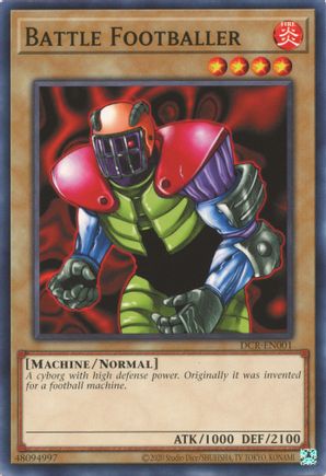 Battle Footballer - DCR-EN001 - Common - Unlimited Worldwide available at 401 Games Canada