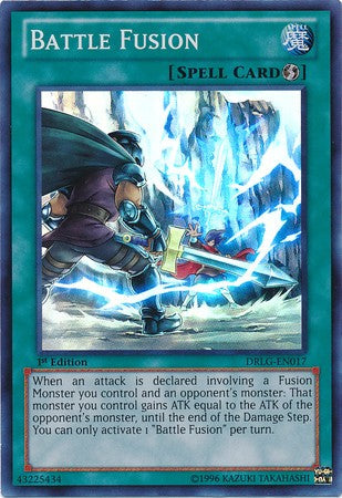 Battle Fusion - DRLG-EN017 - Super Rare - 1st Edition available at 401 Games Canada