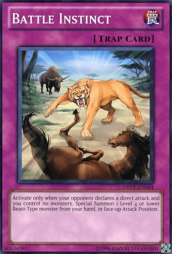 Battle Instinct - DREV-EN064 - Common - Unlimited available at 401 Games Canada
