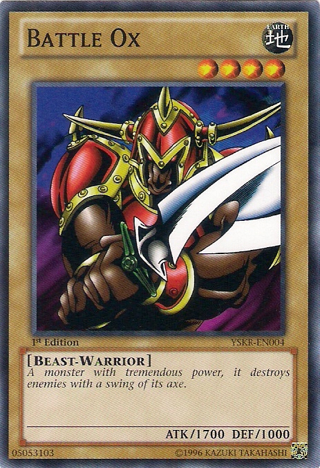 Battle Ox - YSKR-EN004 - Common - 1st Edition available at 401 Games Canada
