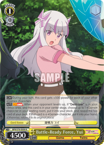 Battle-Ready Force, Yui (R) available at 401 Games Canada