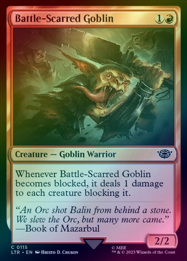 401 Games Canada - Battle-Scarred Goblin (Foil) (LTR) 401 Games Canada - Battle-Scarred Goblin (Foil) (LTR)