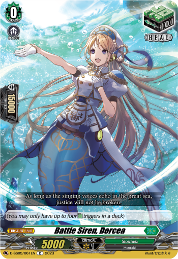 Battle Siren, Dorcea - D-SS05/061 - Common available at 401 Games Canada