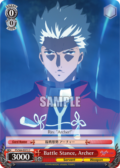 Battle Stance, Archer - FS/S64-E072 - Common available at 401 Games Canada