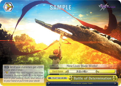 Battle of Determination (RRR) available at 401 Games Canada