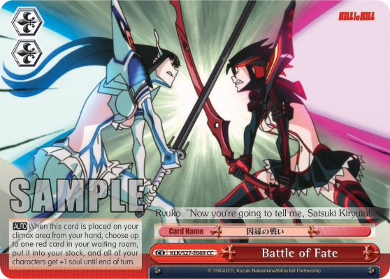 Battle of Fate - KLK/S27-E069 - Climax Common available at 401 Games Canada