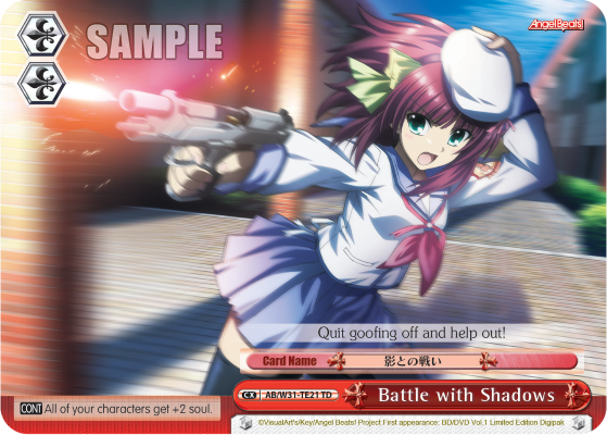 Battle with Shadows - AB/W31-TE21 - Trial Deck available at 401 Games Canada