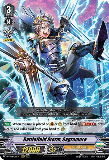 Battlefield Storm, Sagramore - D-VS04/018 - Triple Rare available at 401 Games Canada
