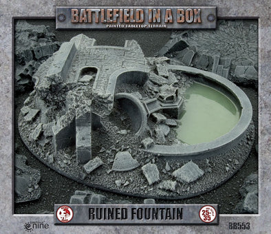 Battlefield in a Box - Gothic Industrial - Ruined Fountain available at 401 Games Canada