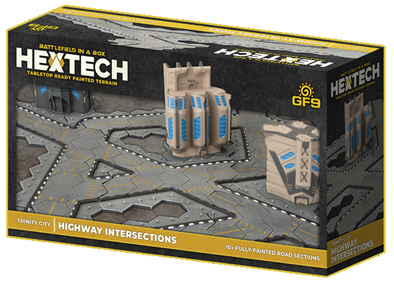 Battlefield in a Box - Hextech - Highway Intersections available at 401 Games Canada