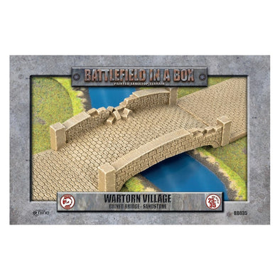 Battlefield in a Box - War-Torn Village - Sandstone Ruin Bridge available at 401 Games Canada