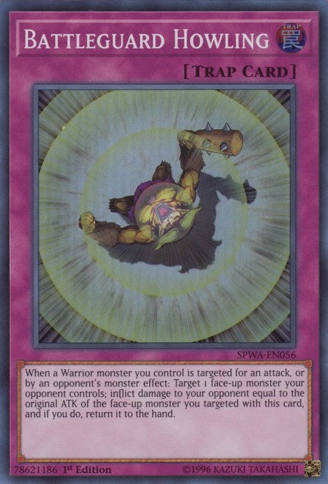 Battleguard Howling - SPWA-EN056 - Super Rare - 1st Edition available at 401 Games Canada