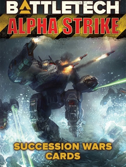 Battletech - Alpha Strike - Succession Wars Cards available at 401 Games Canada