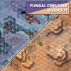 Battletech - BattleMat: Alien Worlds - Fungal Crevasse / Washout (Pre-Order) available at 401 Games Canada