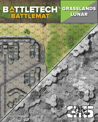 Battletech - BattleMat: Grasslands - Grasslands / Lunar available at 401 Games Canada