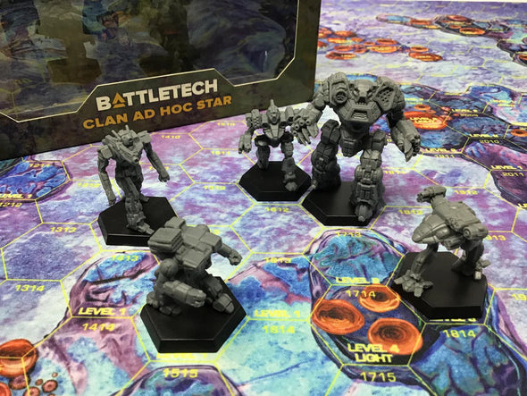 Battletech - Clan - Ad Hoc Star available at 401 Games Canada