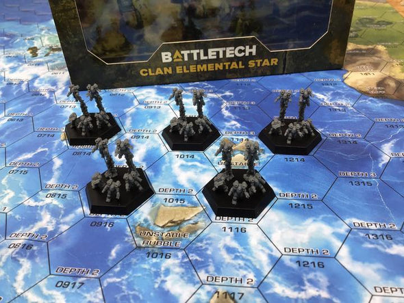 Battletech - Clan - Elemental Star available at 401 Games Canada