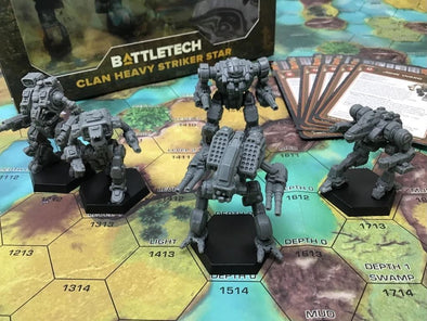 CATALYST GAME LABS BattleTech: Miniature Force Pack - Clan Fire Star - The  Guild House