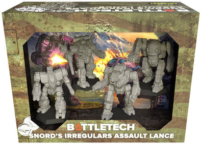 Battletech - Mercenaries - Snord's Irregulars Assault Lance available at 401 Games Canada