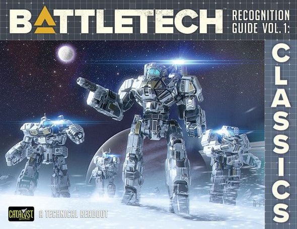 Battletech - Recognition Guide Vol. 1: Classics (Softcover) available at 401 Games Canada