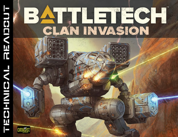 Battletech - Technical Readout: Clan Invasion (Softcover) available at 401 Games Canada