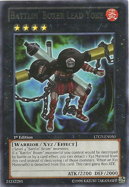 Battlin' Boxer Lead Yoke - LTGY-EN050 - Rare - 1st Edition available at 401 Games Canada