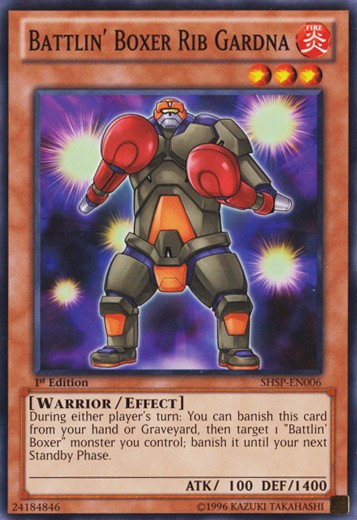 Battlin' Boxer Rib Gardna - SHSP-EN006 - Common - 1st Edition available at 401 Games Canada