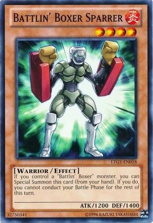Battlin' Boxer Sparrer - LTGY-EN018 - Common - Unlimited available at 401 Games Canada