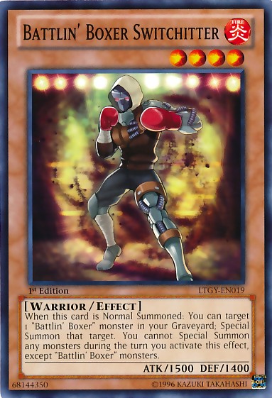 Battlin' Boxer Switchitter - LTGY-EN019 - Common - 1st Edition available at 401 Games Canada