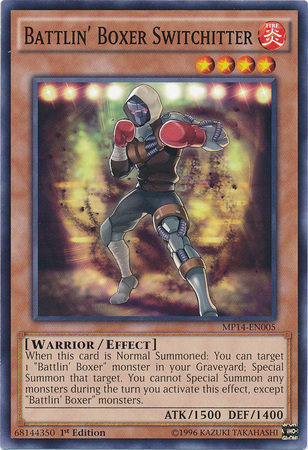 Battlin' Boxer Switchitter - MP14-EN005 - Common - 1st Edition available at 401 Games Canada