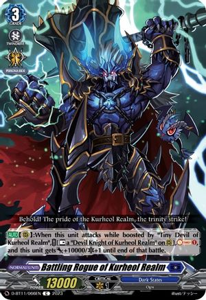 Battling Rogue of Kurheol Realm - D-BT11/066EN - Common available at 401 Games Canada
