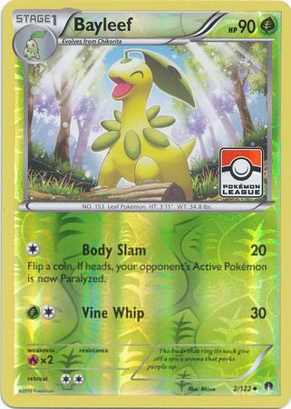 Bayleef - 2/122 - League Promo available at 401 Games Canada