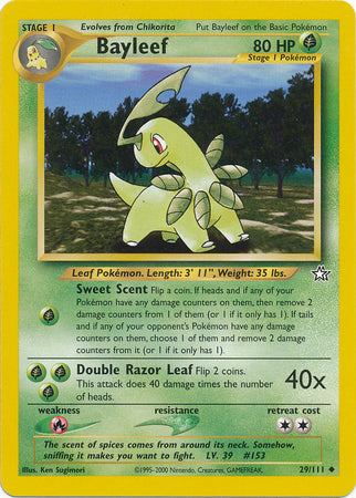 Bayleef - 29/111 - Uncommon - Unlimited available at 401 Games Canada