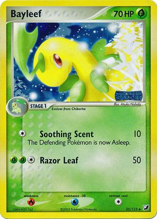 Bayleef - 35/115 - Uncommon - Reverse Holo available at 401 Games Canada