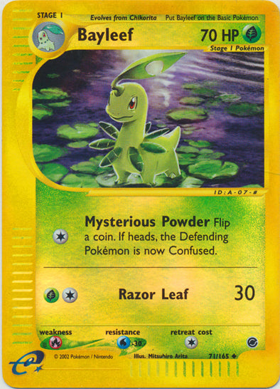 Bayleef - 71/165 - Uncommon - Reverse Holo available at 401 Games Canada