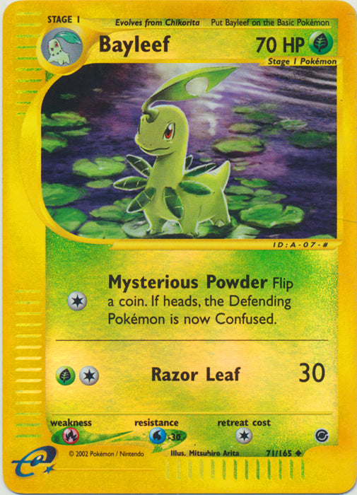 Bayleef - 71/165 - Uncommon - Reverse Holo available at 401 Games Canada