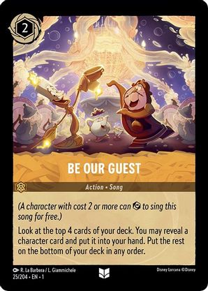 Be Our Guest - 25/204 - Uncommon available at 401 Games Canada