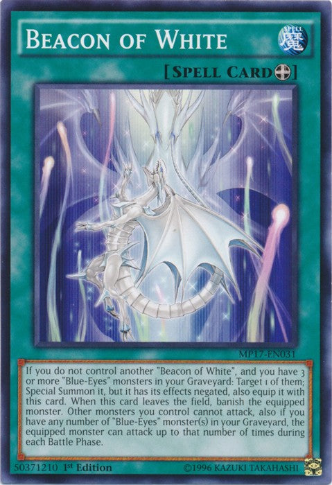 Beacon of White - MP17-EN031 - Common - 1st Edition available at 401 Games Canada