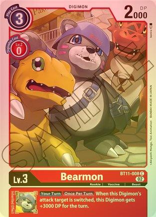 Bearmon (Foil) - BT11-008 - Common available at 401 Games Canada