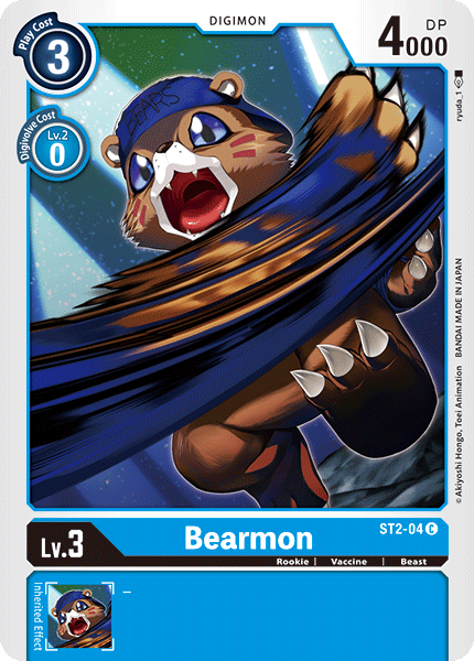 Bearmon - ST2-04 - Common available at 401 Games Canada