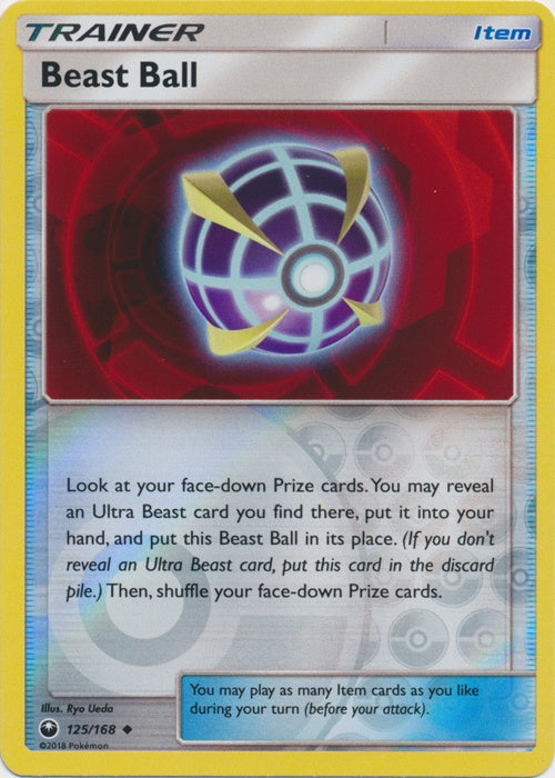 Beast Ball - 125/168 - Uncommon - Reverse Holo available at 401 Games Canada