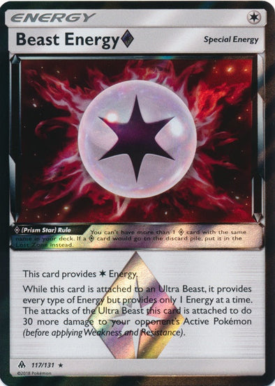 Beast Energy Prism Star - 117/131 - Holo Rare available at 401 Games Canada