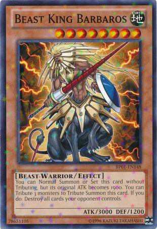 Beast King Barbaros - BP01-EN148 - Starfoil Rare - Unlimited available at 401 Games Canada