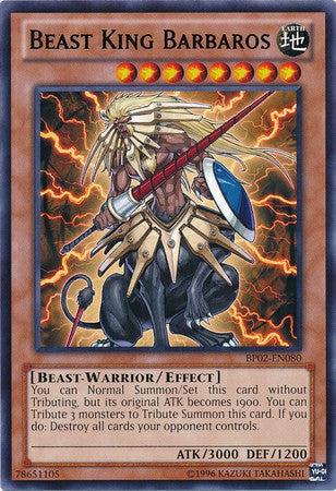 Beast King Barbaros - BP02-EN080 - Rare - Unlimited available at 401 Games Canada