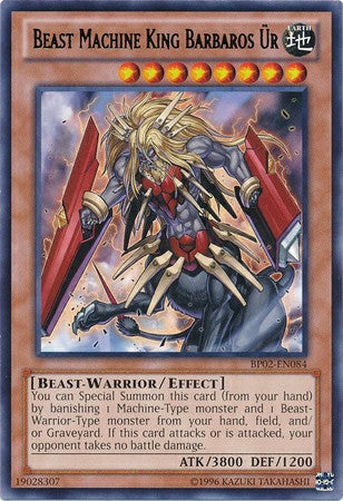 Beast Machine King Barbaros r - BP02-EN084 - Rare - Unlimited available at 401 Games Canada