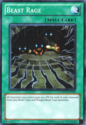 Beast Rage - DREV-EN056 - Common - Unlimited available at 401 Games Canada