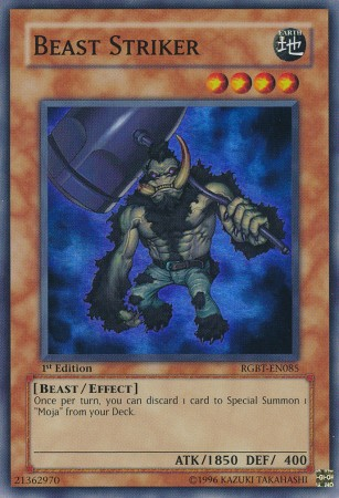 Beast Striker - RGBT-EN085 - Super Rare - 1st Edition available at 401 Games Canada