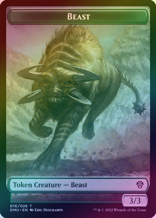 Bird // Beast Token (Foil) (TDMU)