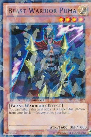 Beast-Warrior Puma - DT07-EN052 - Normal Parallel Rare available at 401 Games Canada